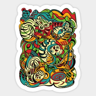 Tiger - 12 Zodiac Animals Sticker